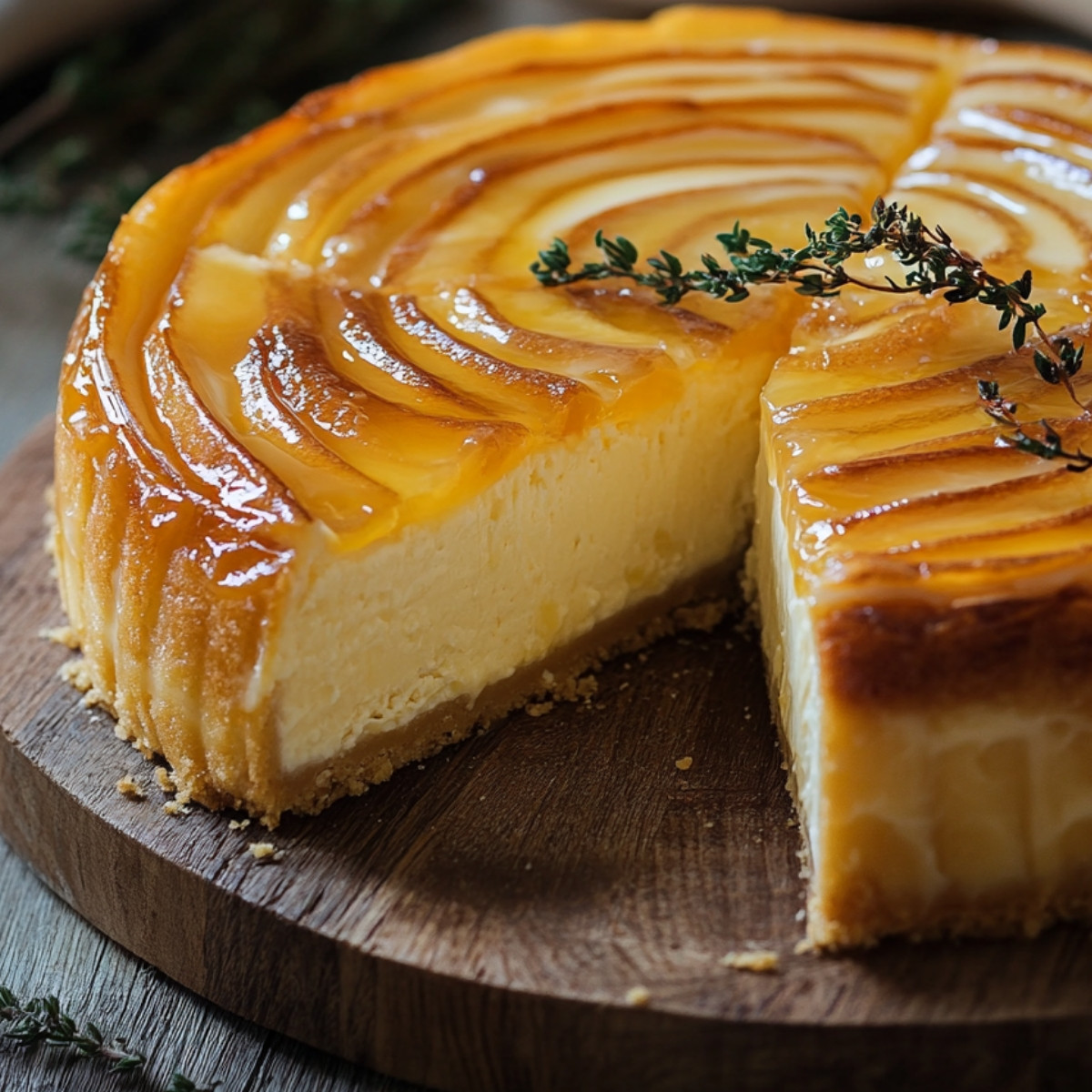 Cheesecake Tourbillon à la Citrouille