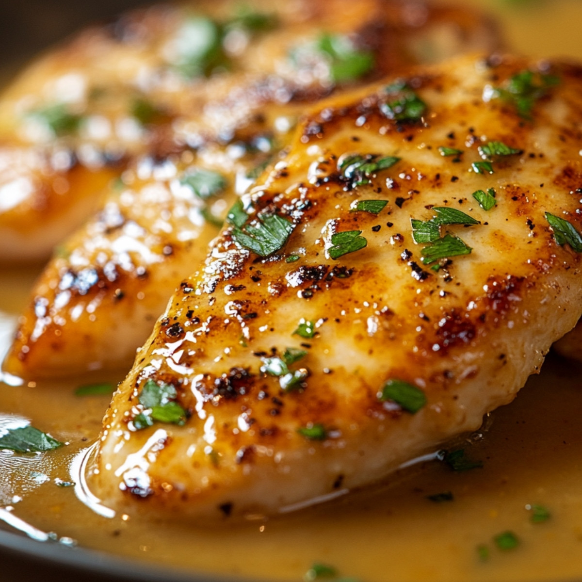 Escalopes de Poulet à la Sauce Citronnée