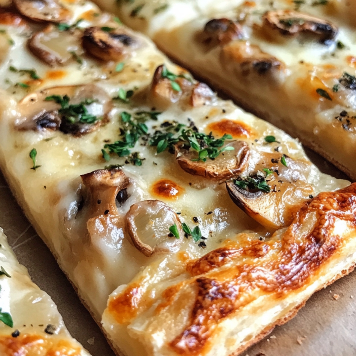 Feuilleté aux Champignons Magiques