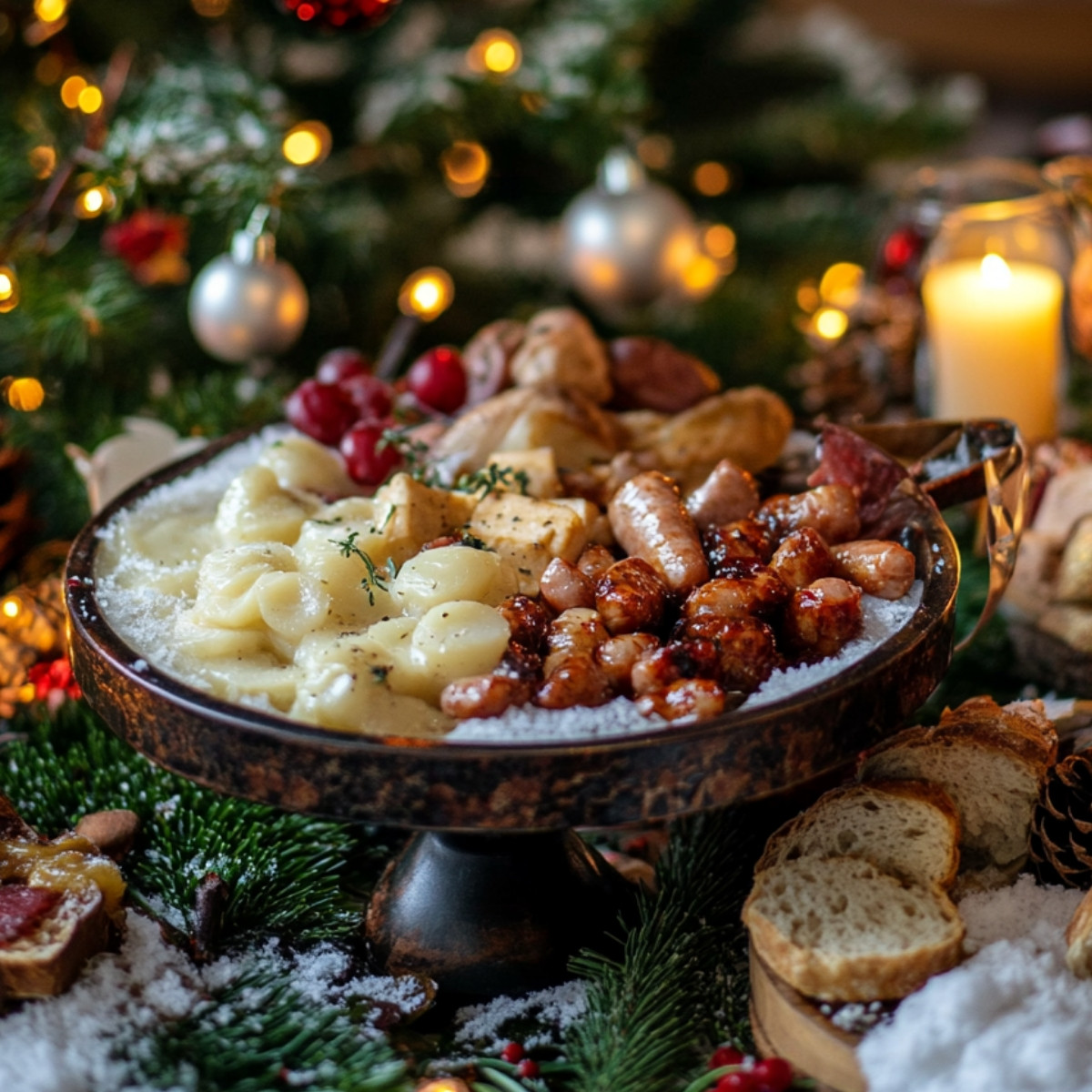 Fondue d’Endives aux Saucisses Fumées