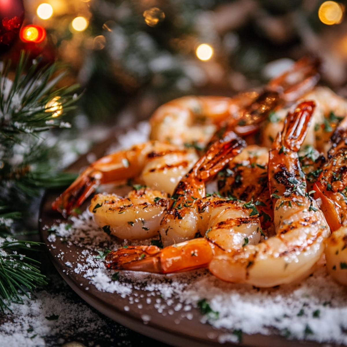 Gambas Grillées au Beurre d'Ail et Persil : Explosion de Saveurs !