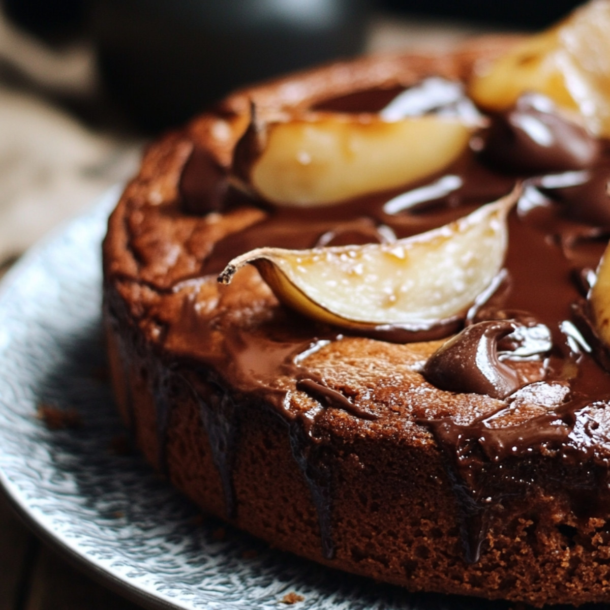 Gâteau Chocolat-Poire