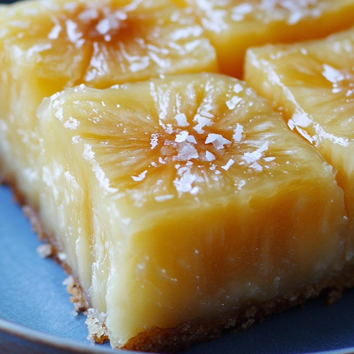 Gâteau renversé à l'ananas revisité