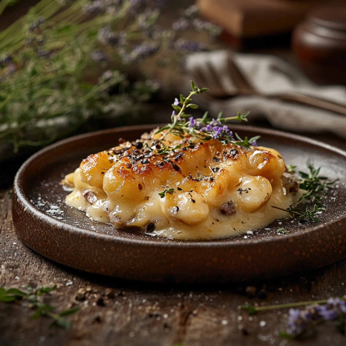 Gratin de Coquillettes à la Raclette et Viande Hachée