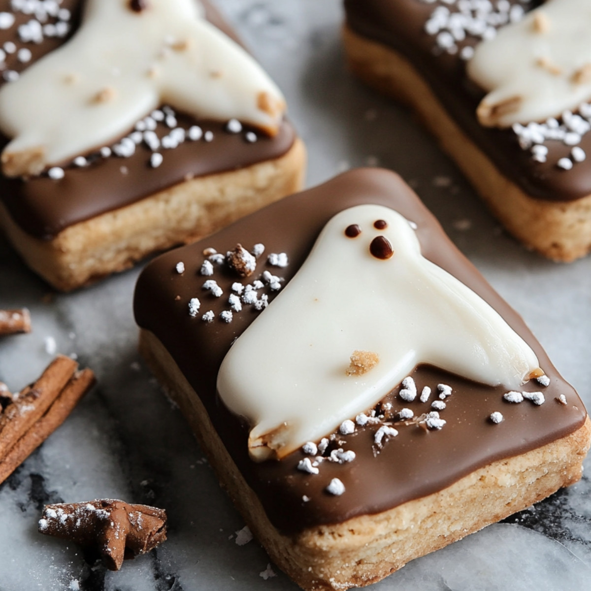 Les Barres au Toffee et aux Biscuits Graham : Une Friandise qui Rangée les Pingouins et les Ours Polaires