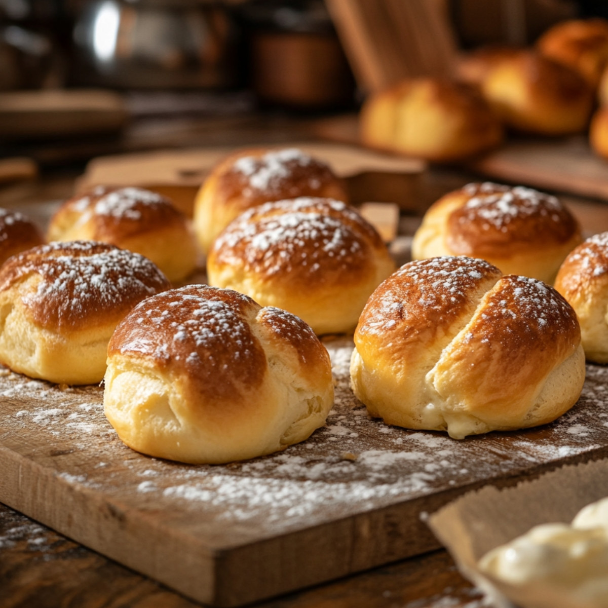 Petites Brioches au Yaourt