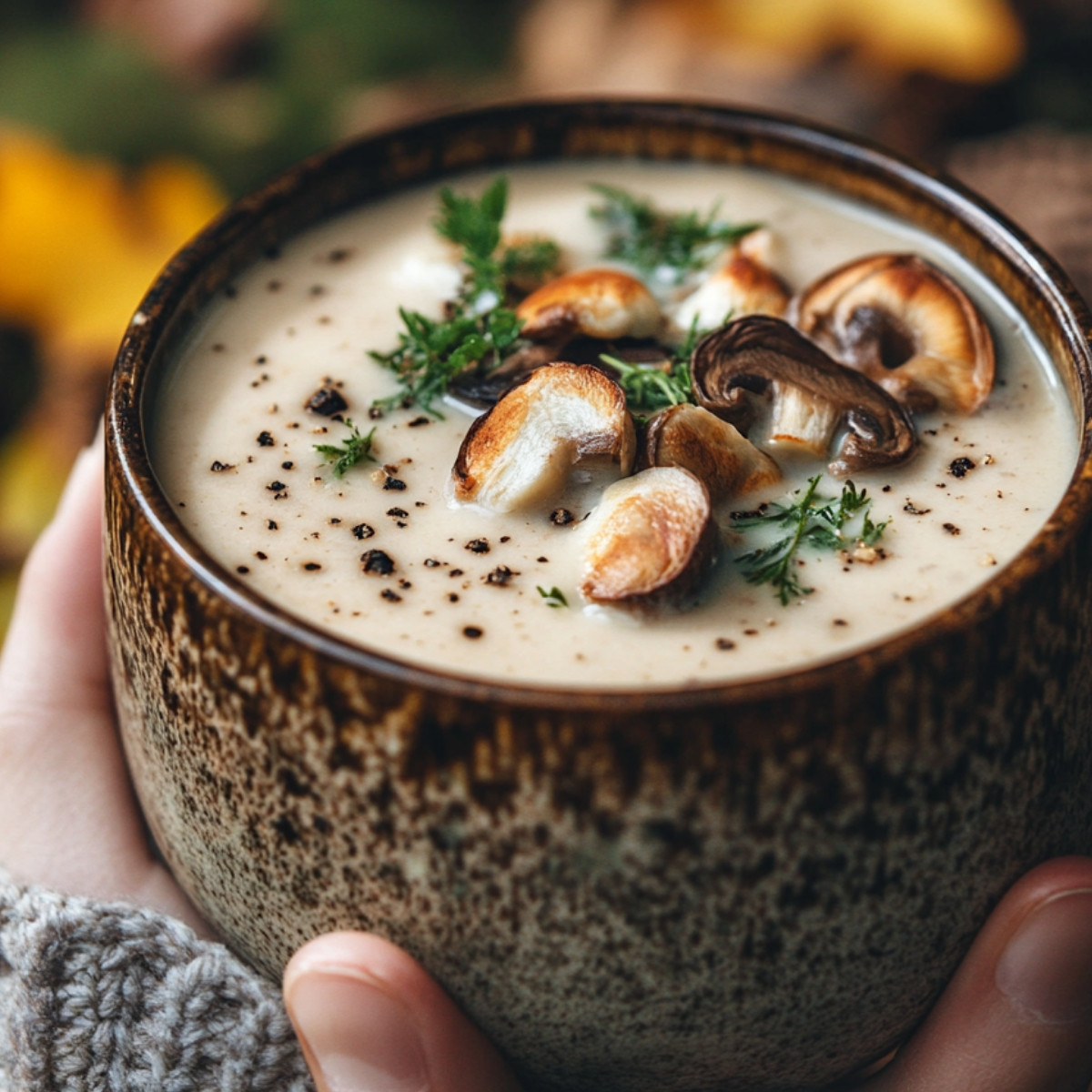 SOUPE AUTOMNALE DE RIZ SAUVAGE : Une balade en forêt dans votre bol ! 🍂🍲