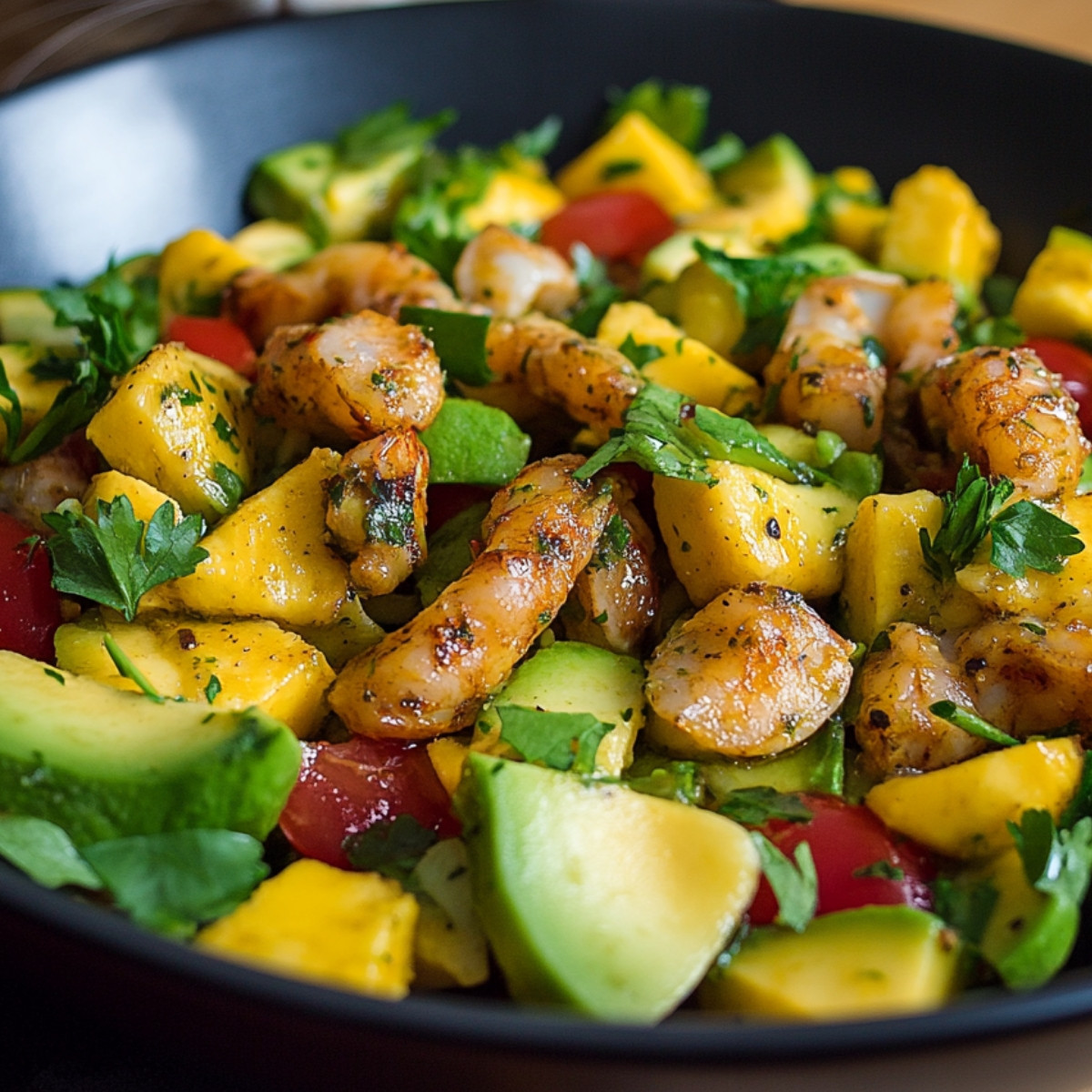 Salade Avocat Mangue Crevettes : La Fraîcheur au Rendez-vous !