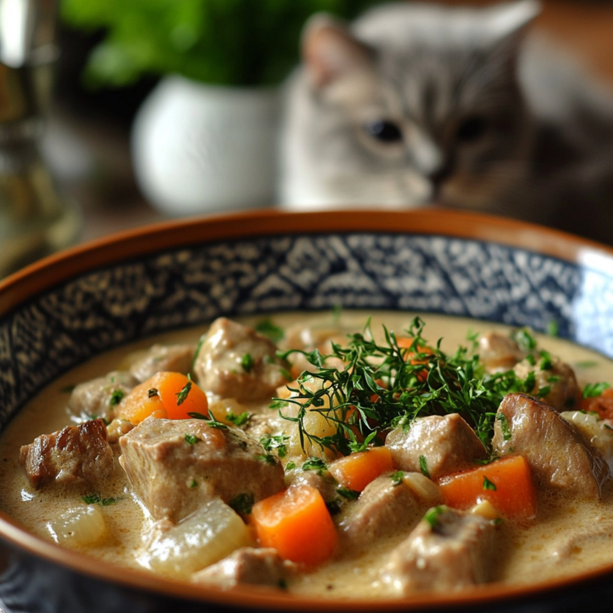 Blanquette de Veau à l’Ancienne : Un Plongeon Gourmand dans la Tradition