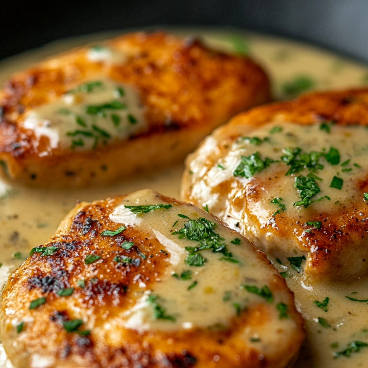 Escalopes de Poulet à la Sauce Citronnée