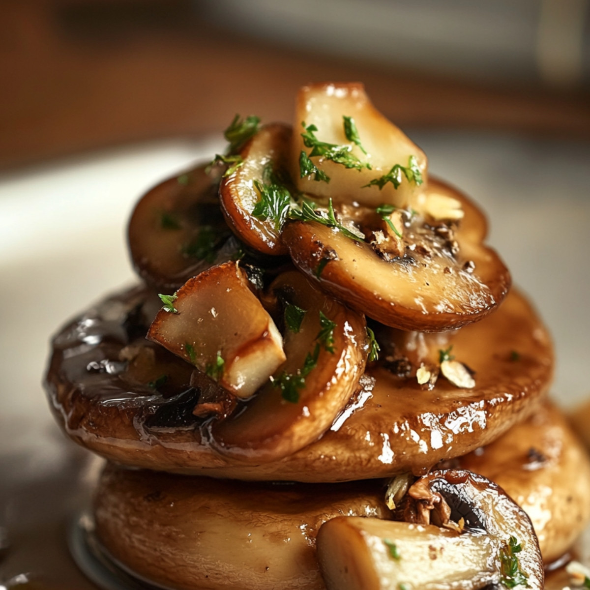 Feuilleté aux Champignons Magiques