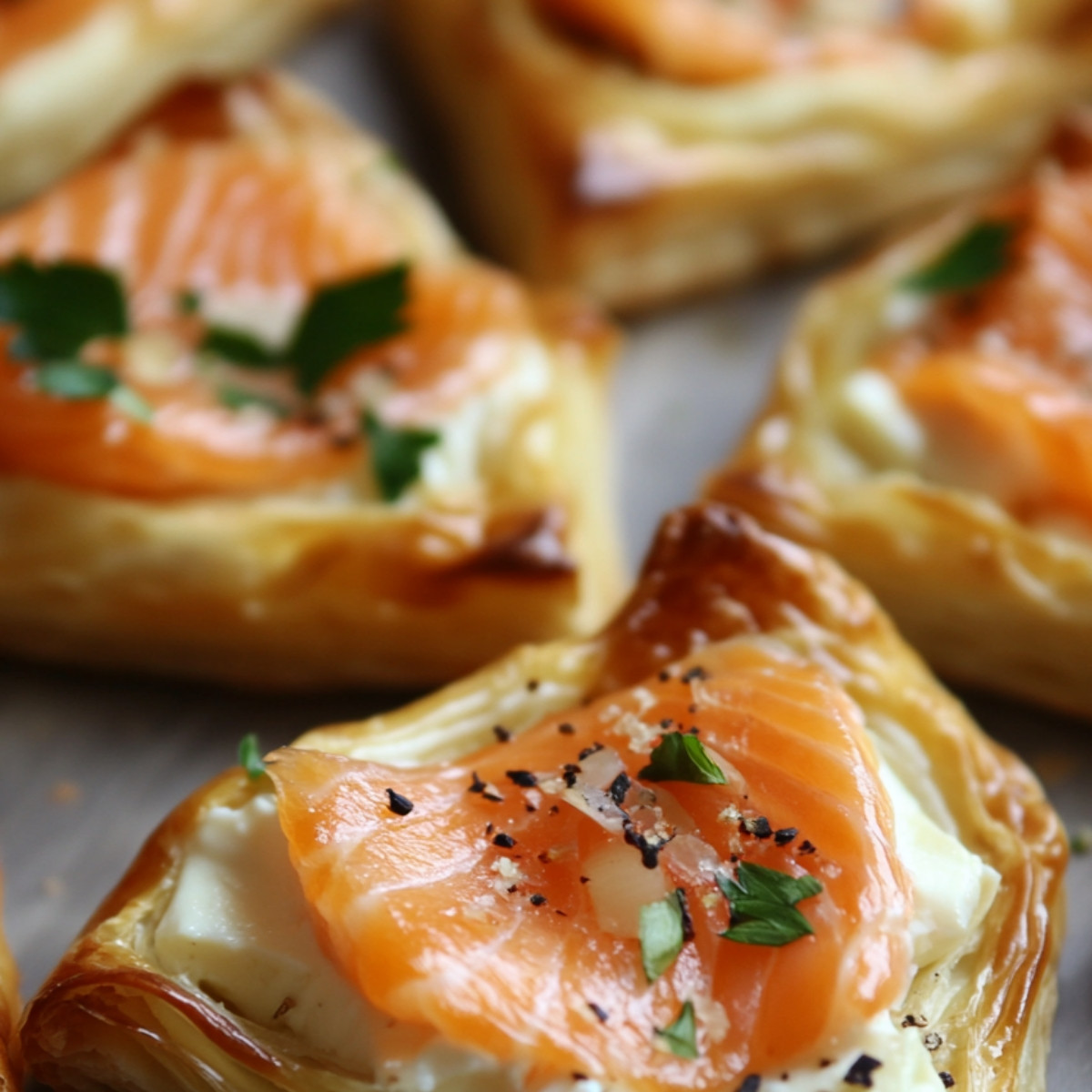 Feuilletés au Saumon et Fromage : Gourmands, Prêts, Partez !