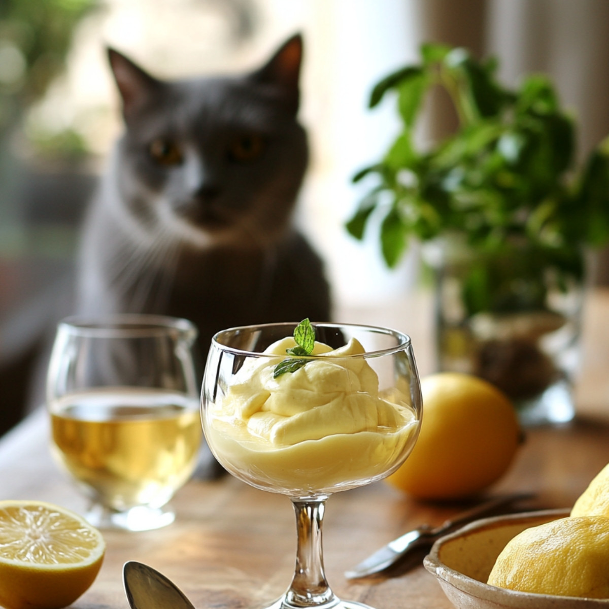 Mousse au Citron Pétillante et Gourmande