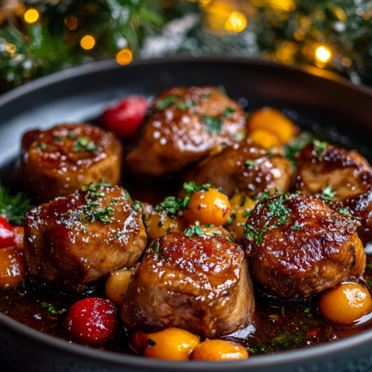 Paupiettes de Veau à la Sauce Forestière : Pluie d'Emotions en Forêt