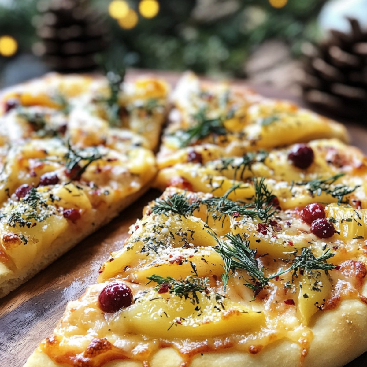 Pizza Sapin de Noël