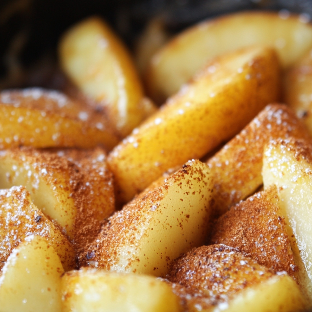 Pommes Chaudement Cannelle