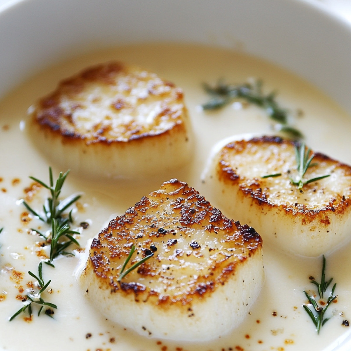 Velouté de Panais et St-Jacques : le Pari Gourmand