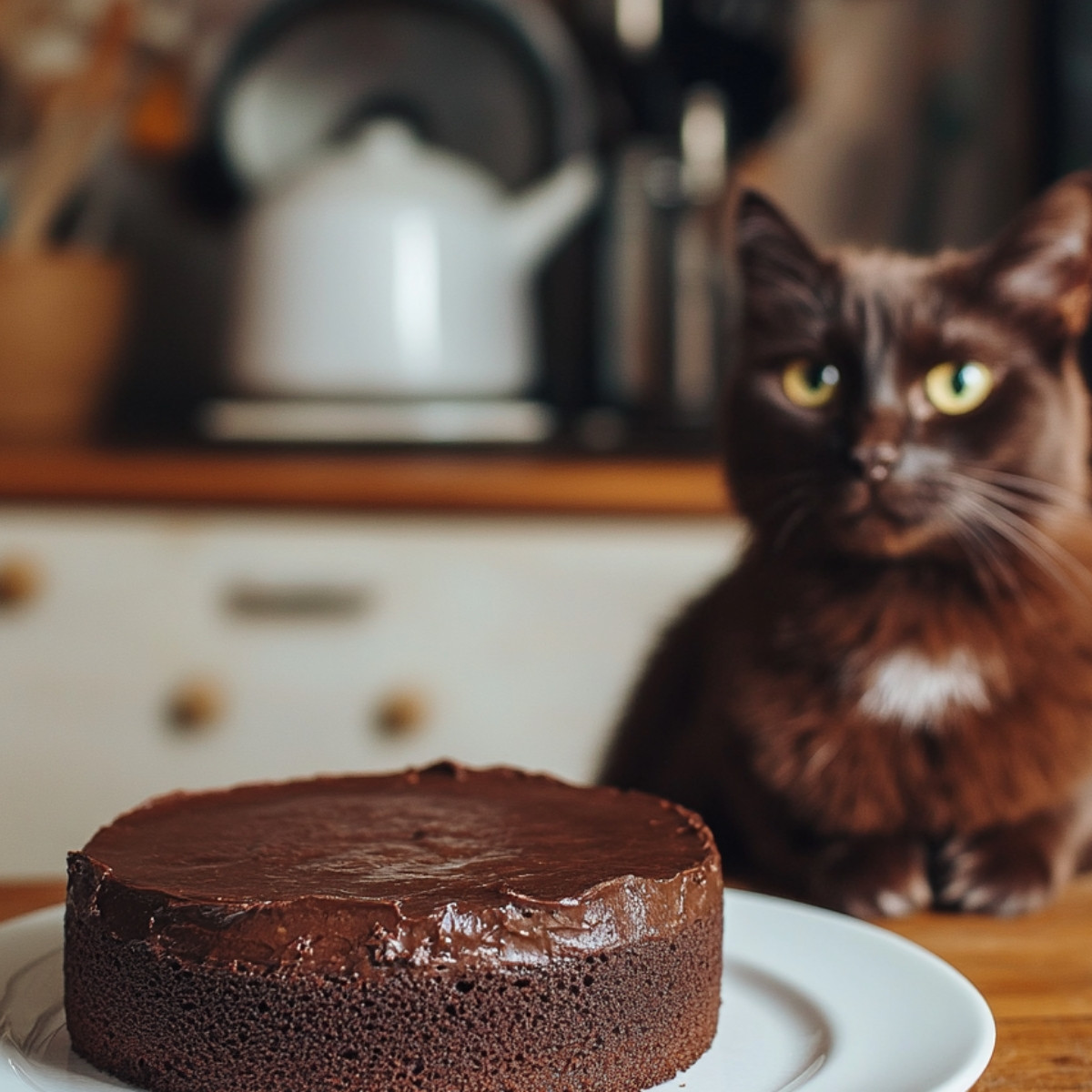 Cake Fondant au Chocolat Sans Sucre Ajouté