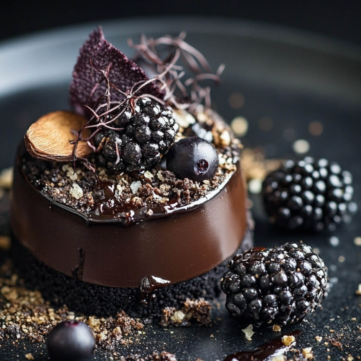 Gâteau Forêt Noire en Plaque