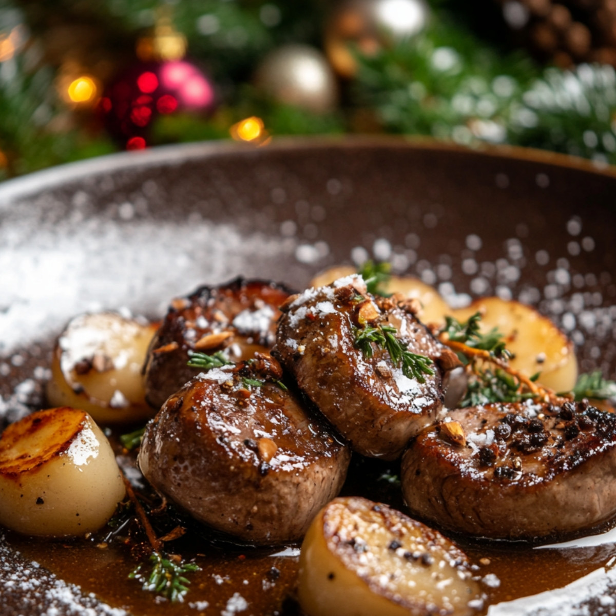 Paupiettes de Veau à la Sauce Forestière : Pluie d'Emotions en Forêt