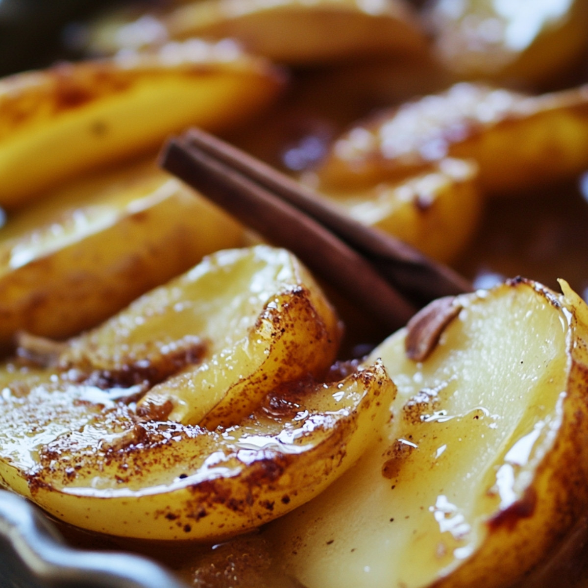 Pommes Chaudement Cannelle