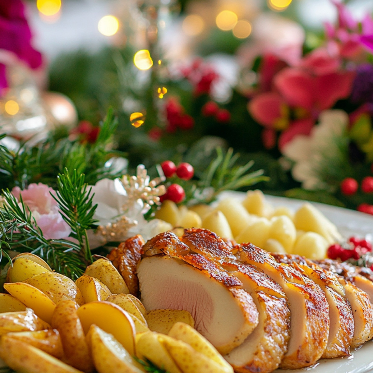 Verrines de Noël Pomme Magret de Canard