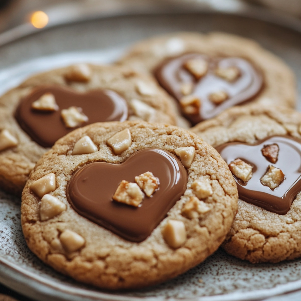 Cookies au cœur fondant au beurre de cacahuète