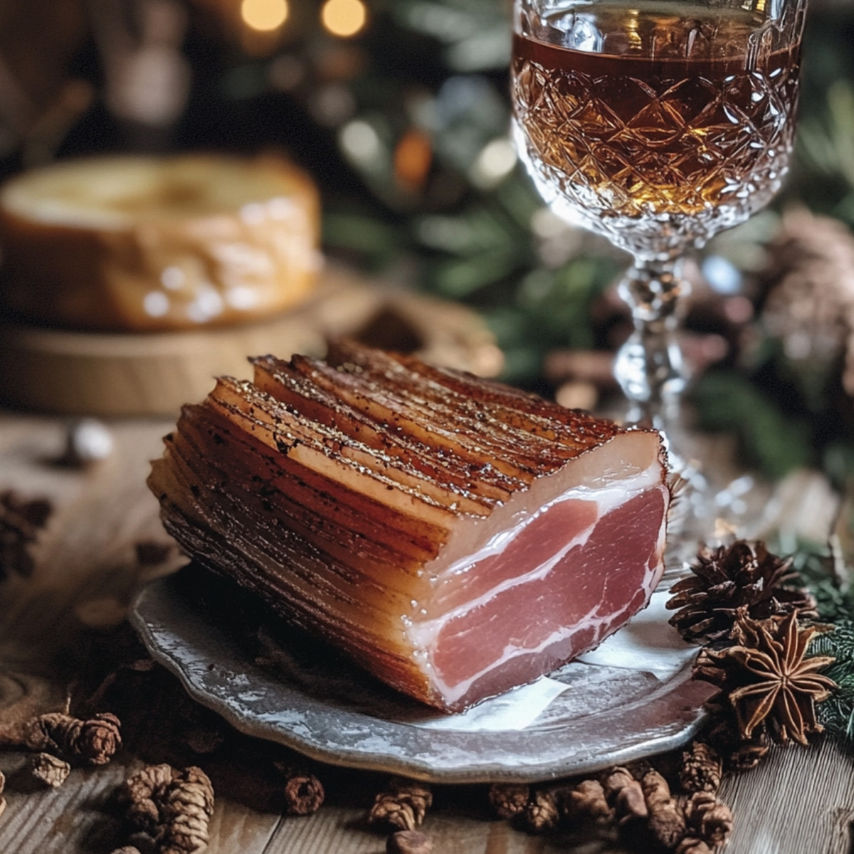 Jambon de Noël Rôti, Glacé au Miel, et Épices : La Recette Incontournable !