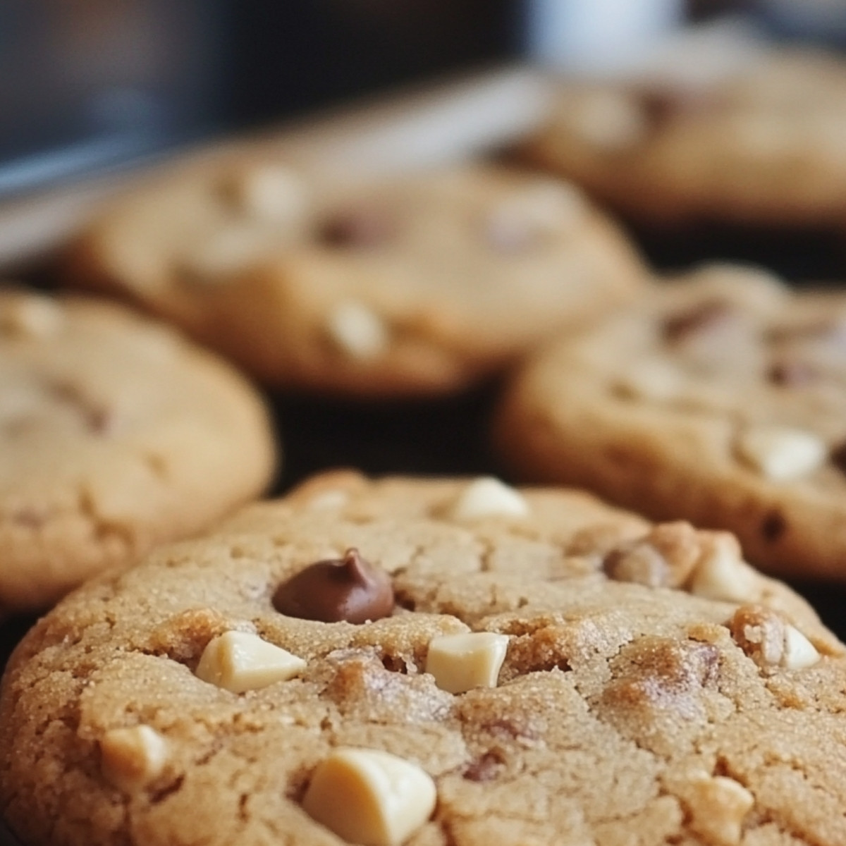 Cookies au cœur fondant au beurre de cacahuète