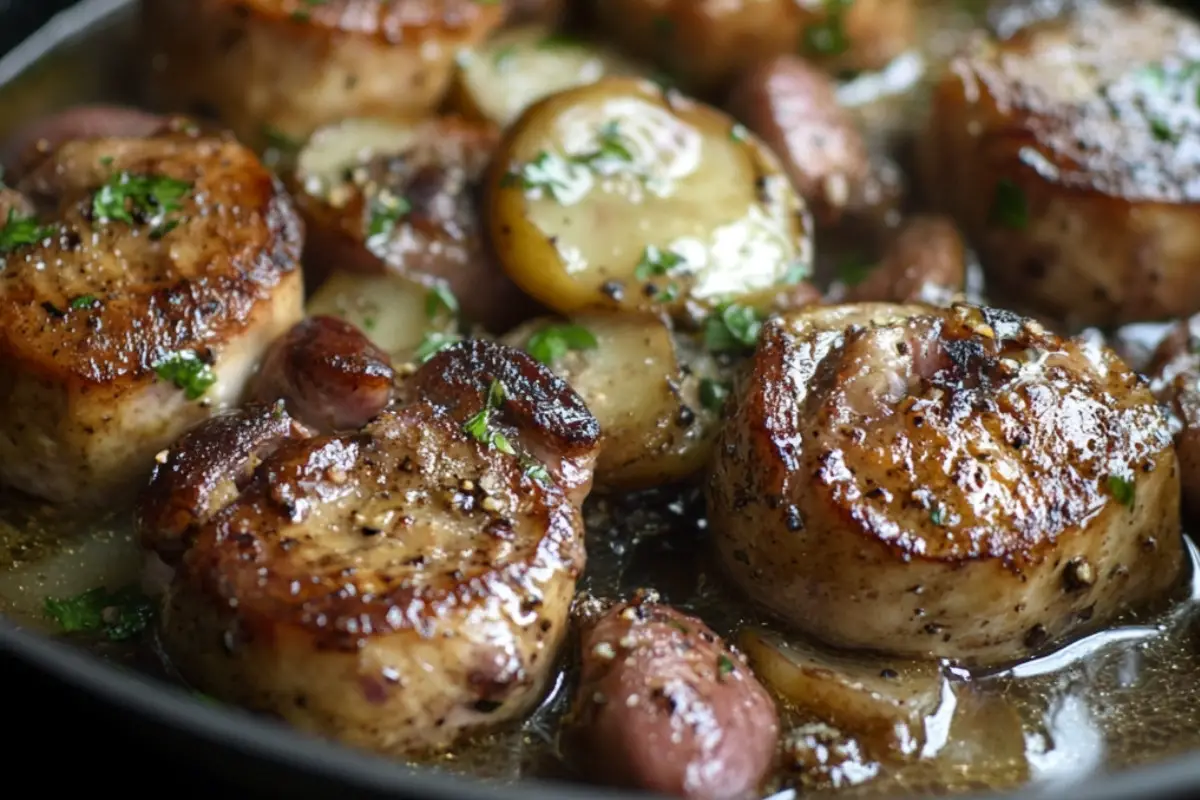 Andouillettes au Vin Blanc