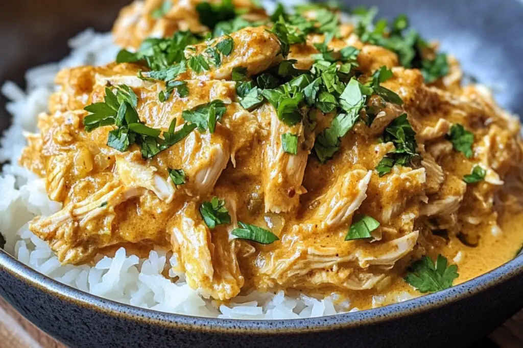 Rillettes de Poulet au Curry & Lait de Coco