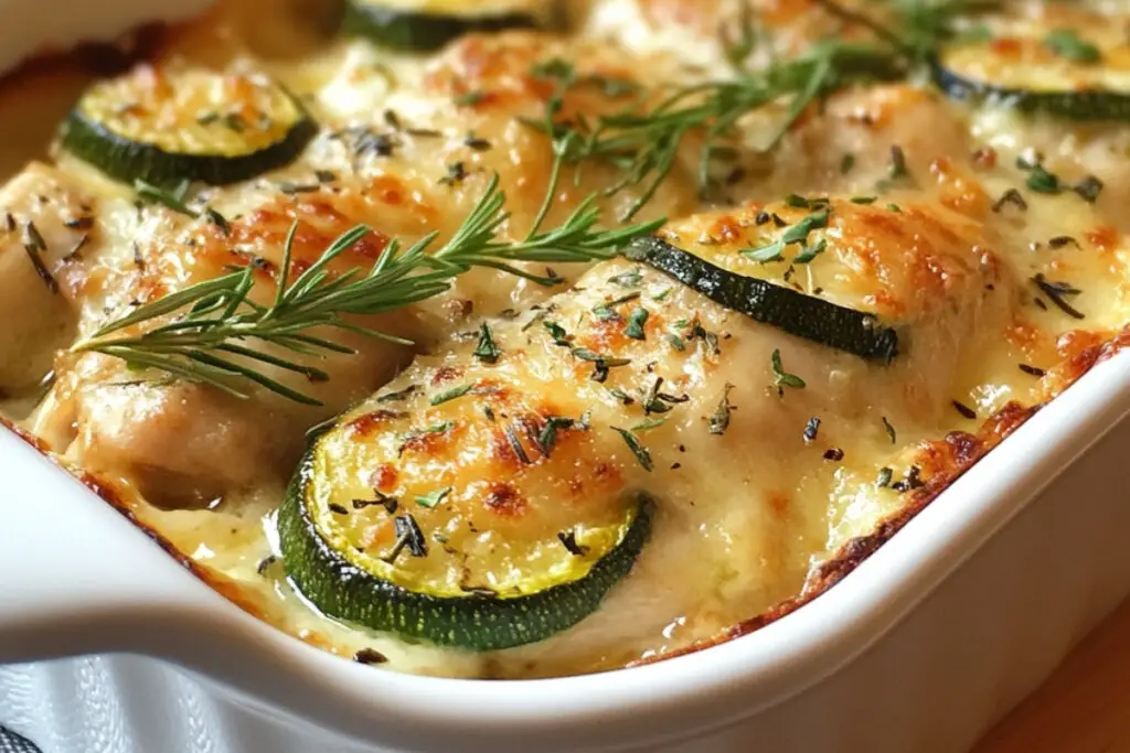 Gratin Poulet-Courgettes : Le Délice 🧀🤩