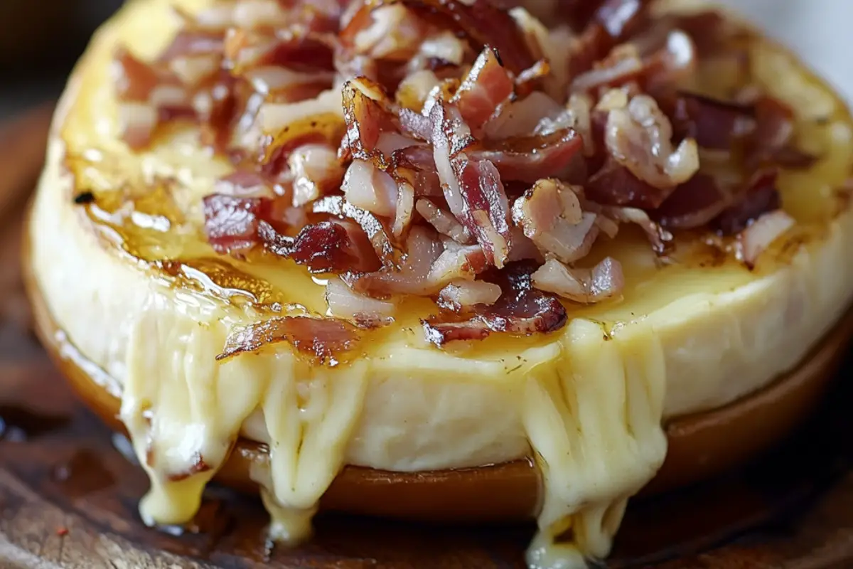 Feuilleté Camembert et Lardons